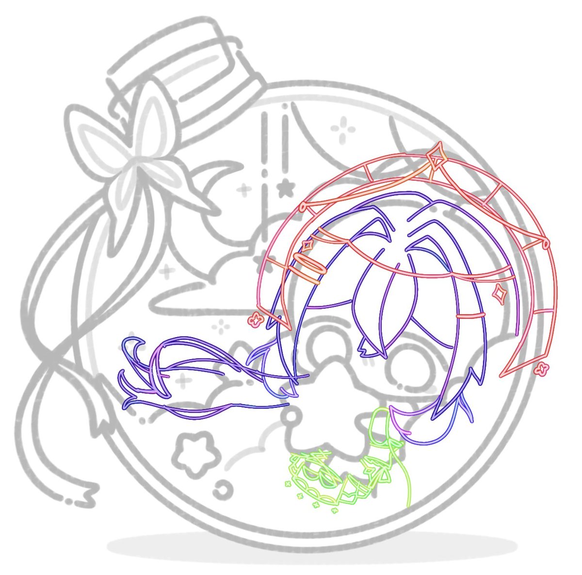 Prismaticae's tweet photo. Sketching art again :D https://t.co/R0tvcAZbft