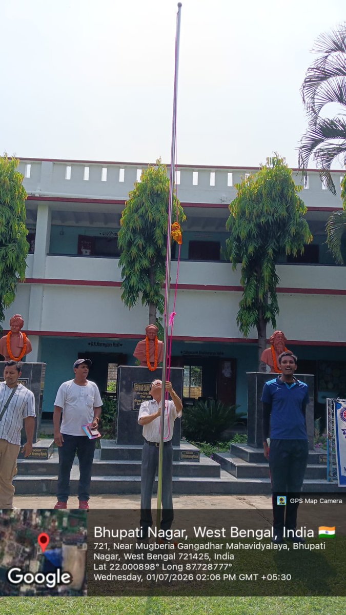 MugberiaM's tweet photo. NSS special camp, Mugberia Gangadhar Mahavidyalaya as on 01.07.2026 https://t.co/CLXcqvWCam