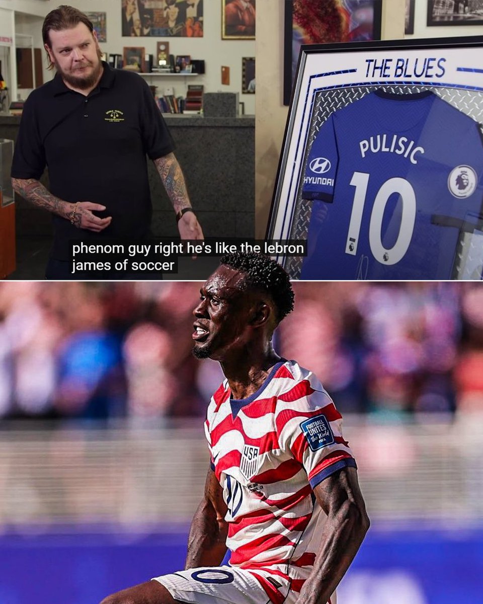 usmntonly's tweet photo. THE USMNT HAS TWO LEBRON JAMES' OF SOCCERS!!! 

🇺🇸🇺🇸🇺🇸🇺🇸🇺🇸 https://t.co/LJCTGISaRU