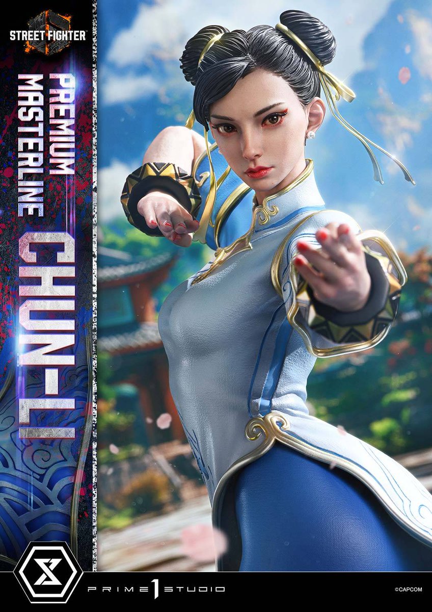 Nin_Nin_Game's tweet photo. Chun-Li returns in Premium Masterline form 🥋

From Street Fighter 6, this Chun-Li 1/4 Premium Masterline Statue captures the legendary fighter with exceptional sculpting and elegant qipao detail.
Pre-order now👉 https://t.co/F9WvOJW8ZL

#StreetFighter6 #ChunLi #PremiumMasterline #Statue #Collectibles #Capcom
