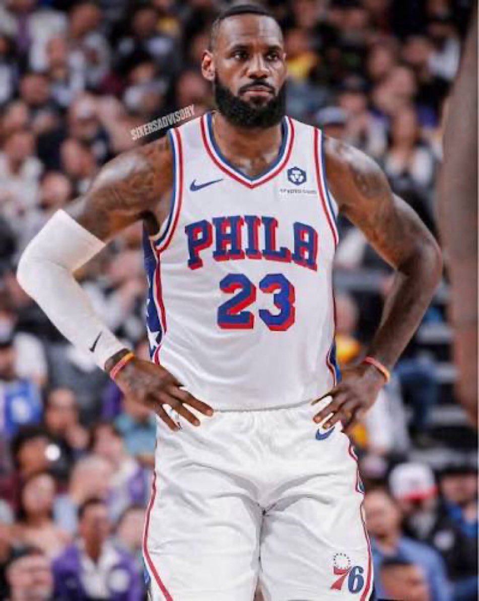 ActualBucket's tweet photo. @KingJames Lebron philly is your best bet for a ring king! You know what to do! https://t.co/Kb2D2eCm9w