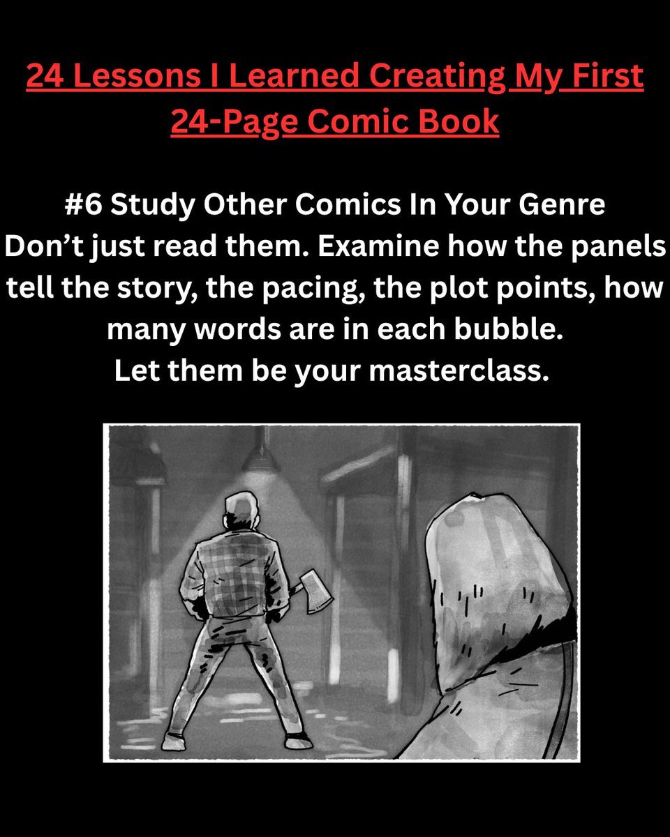 Barron_Writer's tweet photo. THE SECRET LIVES OF DEMON HUNTERS: A one-shot horror comic in which a married couple face their demons in a battle they may not survive.
https://t.co/3snTsV7TWf
#horrorcomics
#comiccreator
#kickstartercomics
#writingadvice
#24lessonscomics
#MakingComics
#ComicWriting
#Comics https://t.co/a3S3O3TJsB