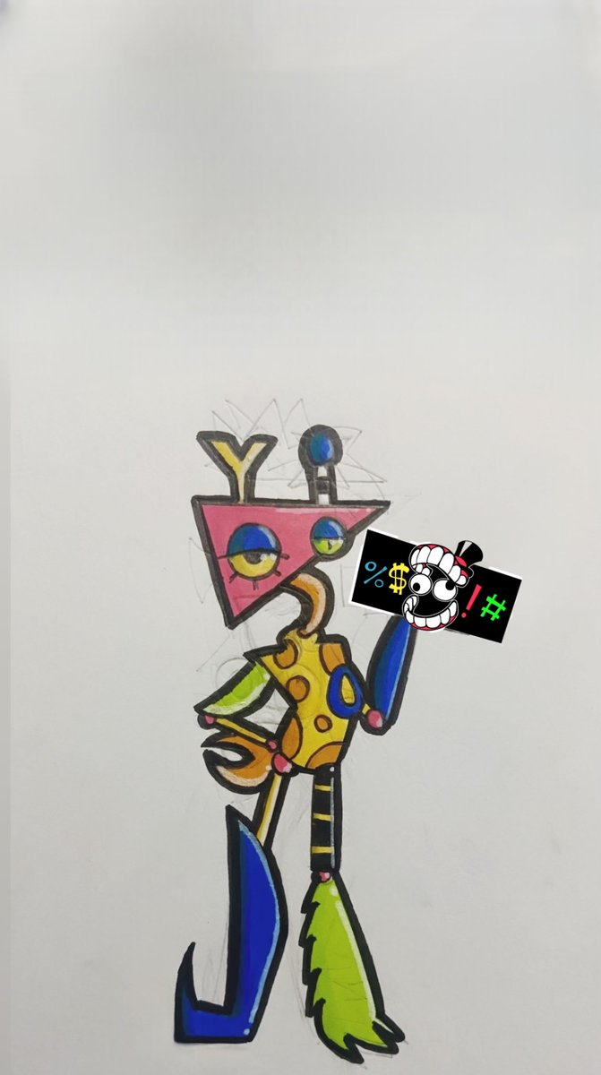 MariaMazerin's tweet photo. My Caine and zooble redesigns #zooble #caine #theamazingdigitalcircus❤️🦷🎩🤖���🤬🚂💖 https://t.co/NcNmPBjgWf