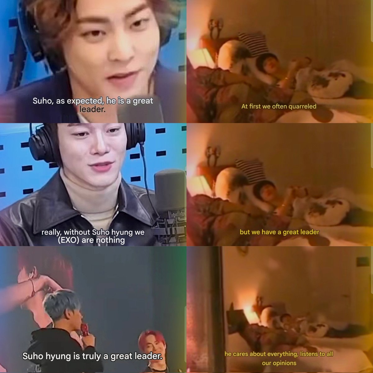 deRamorra's tweet photo. when I say OT9 bishes are the worst, ppl fucking attack me, trying to make me think that Im wrong or dumb, dismissing me as an akgae or a new fan
Ive fucking followed EXO/JM for 13 yrs, i know what kind of ppl yall are, why cant yall just admit that you're NOT OT9 and straight up https://t.co/GbUBK4qbC0