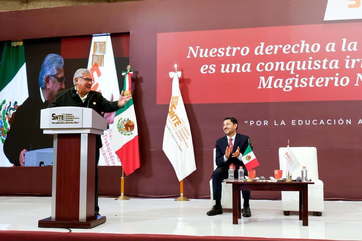 Seccion60SNTE's tweet photo. 🏥 El diálogo #SNTE-@ISSSTE_mx da resultados. El Mtro. Alfonso Cepeda Salas, Srio. Gral. del Sindicato y @martibatres, director del Instituto, acordaron la instalación de consultorios en sedes sindicales, para acercar la atención médica a los agremiados.
👉https://t.co/IHtvcdPt0O https://t.co/vtpPORhDm8