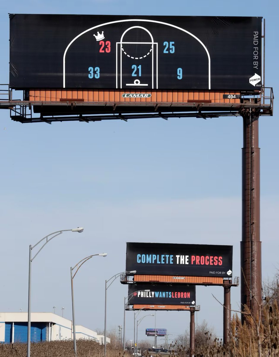 percmaxey's tweet photo. Let's finish this right #BronToPhilly https://t.co/9DaGSx9fOP