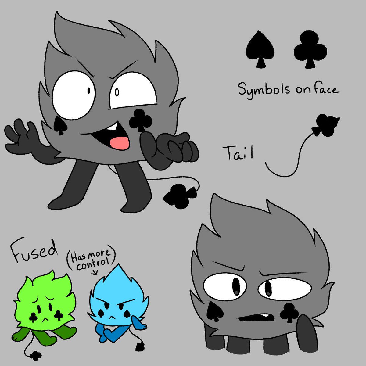 CloverzRealm_'s tweet photo. Characters in order: Shyla, Malory, Poker, Parker https://t.co/VqdOY45ZwR