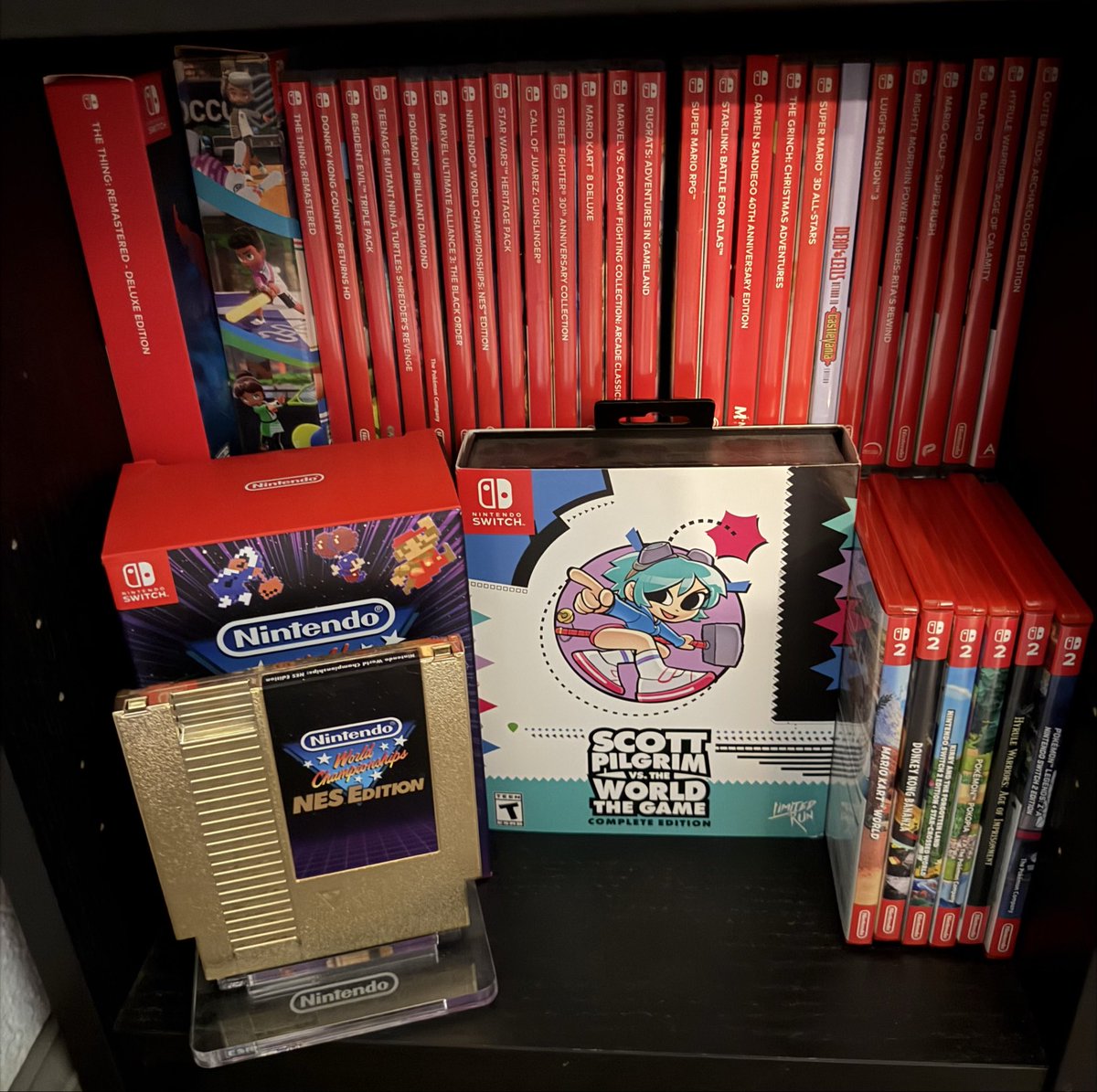 rwaf12's tweet photo. @kick @Asmongold He’s an idiot. This is not including my PlayStation titles. I probably purchase 2-4 games a month mix of retro and new titles. https://t.co/CwIL0mt1HA