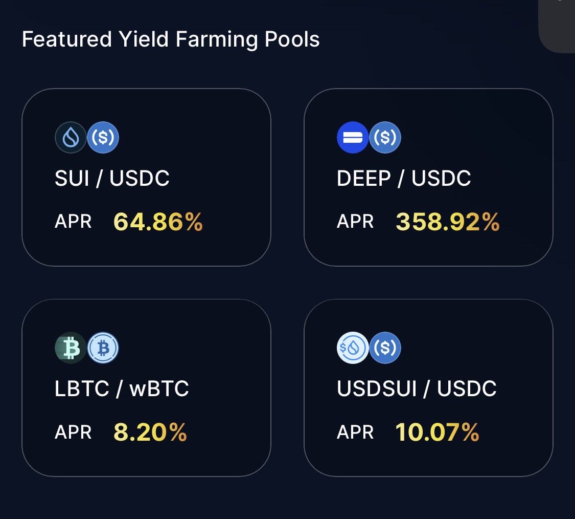 0xmelody_'s tweet photo. @Turbos_finance The DEEP/USDC pool is absolutely BURNING with a mind-blowing 358.92% APR! https://t.co/DSp3VaZpzz