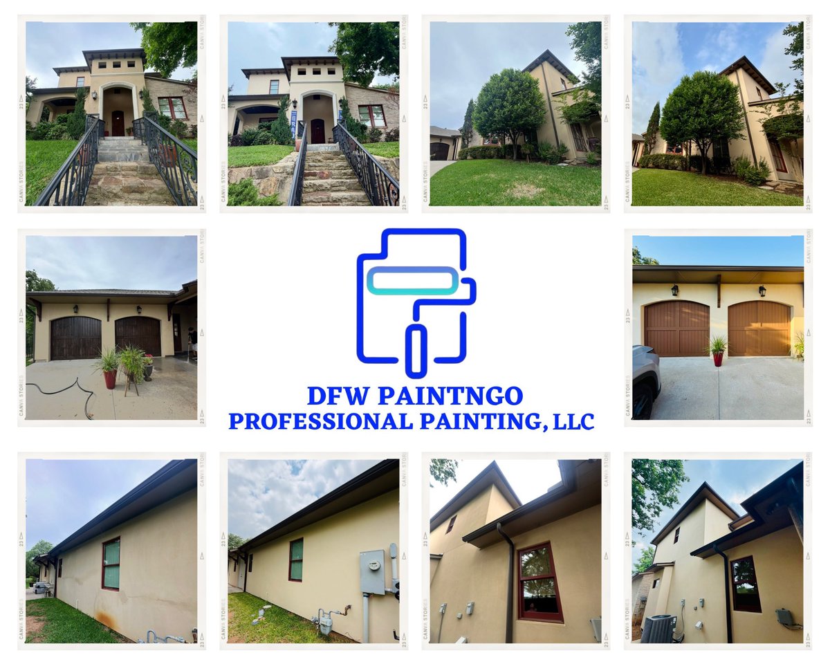 DFWPAINTNGO's tweet photo. Another 5-Star Transformation By Our 
DFW PAINTNGO Professional Painting, LLC Team⭐️⭐️⭐️⭐️⭐️ This Stunning 1.5M Colleyville Estate Received A Complete Exterior Repaint Top To Bottom.#DFWPAINTNGO #DFWPAINTNGOPROFESSIONALPAINTINGLLC https://t.co/R2t1nBzziD