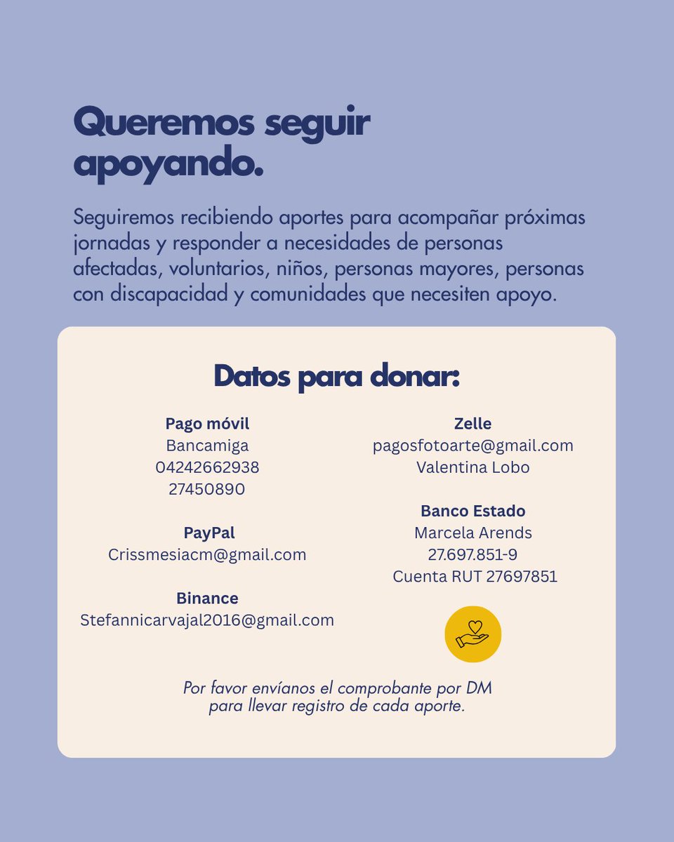 jobrosvenezuela's tweet photo. VENEZUELA NOS SIGUE NECESITANDO 🇻🇪

Como club, estamos recibiendo aportes para las próximas jornadas y necesidades puntuales. 

Todo irá al fondo del club y compartiremos facturas para mantener la transparencia.

Gracias por ayudarnos a seguir. ❤️
(Cualquier duda al DM) https://t.co/rvCxccri7K