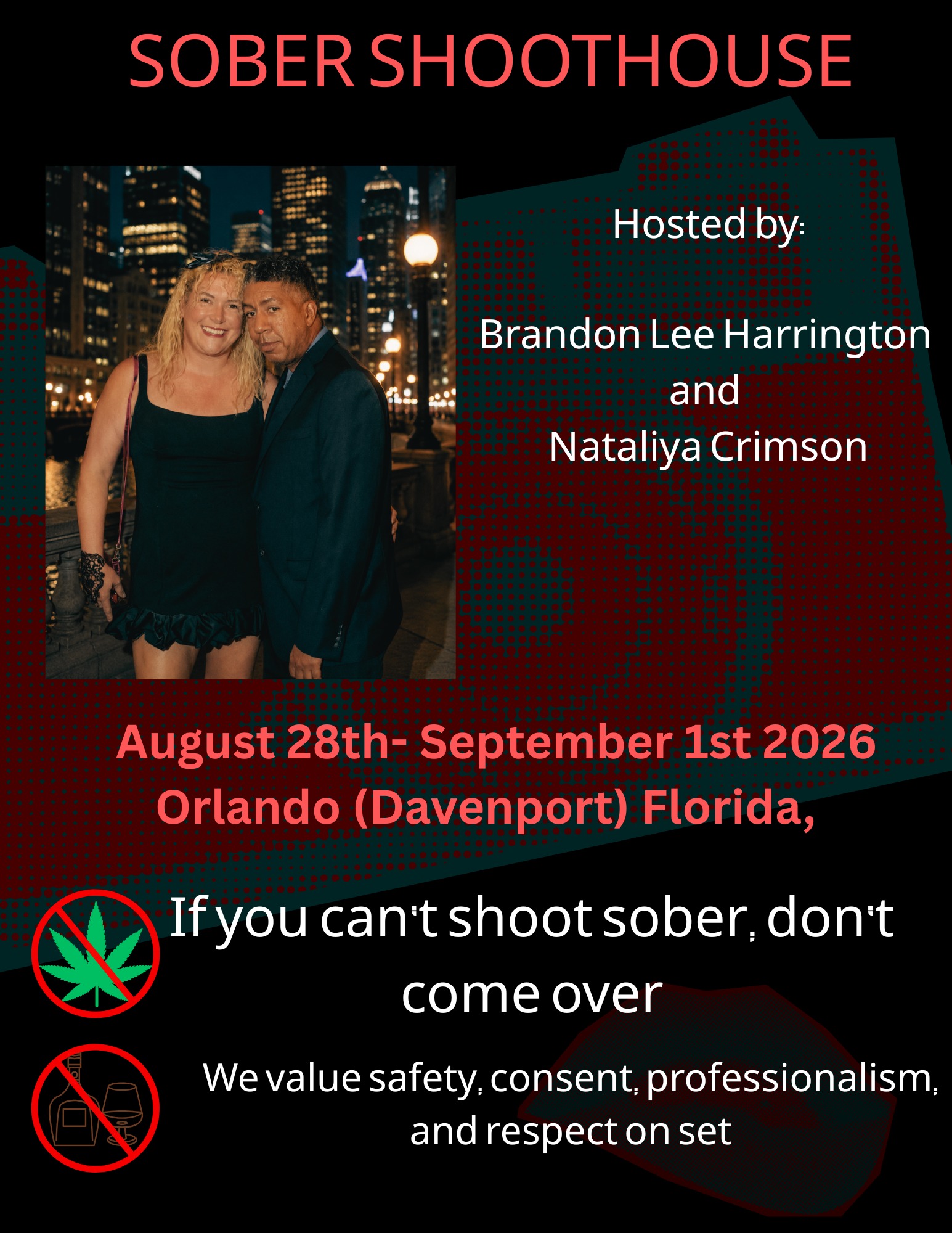 If you're tired of going to shoot houses where people are more worried about partying than shooting content, consider attending this event. 5 Bedroom, 7 Bathroom house with pool, hot tub, game room and more. DM me for more info. Flyer by: @tealfrathouse https://t.co/U611vHgRHz
