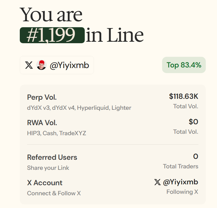Yiyixmb's tweet photo. ✅ @dydxfoundation  团队联合 @RobinhoodApp 搞的币股项目，目前是早期注册阶段：

链接推特，钱包加入：
https://t.co/EaCmGojKkc https://t.co/xDfDaHZsVz