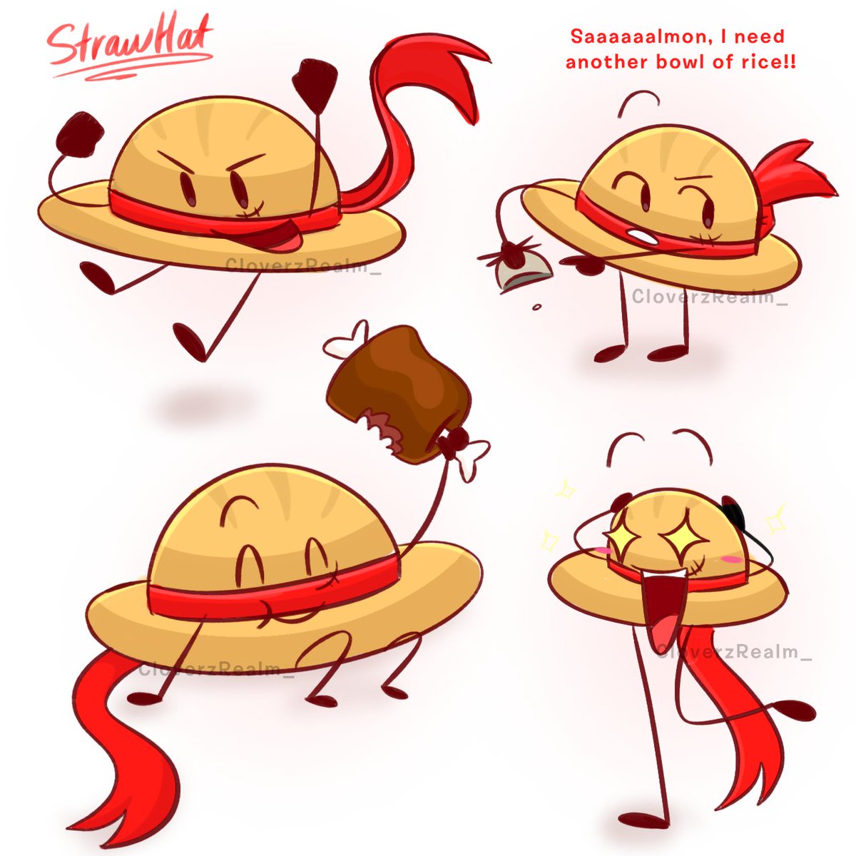 CloverzRealm_'s tweet photo. Characters in order # 2: StrawHat, Dominick Dragosten, Zachary Halcanders https://t.co/j1T1j3R3hN