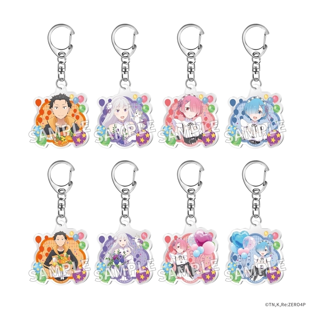 kadokawastore's tweet photo. ＼✨予約開始✨／
TVアニメ『Re:ゼロから始める異世界生活』より、#AnimeExpo2026 にて先行販売された花束や風船を持った姿が可愛いグッズが登場‼

✅缶バッジ
✅アクリルキーホルダー etc.

📅 2026/7/27(月)23:59まで
https://t.co/aPjJtaTxmW
#リゼロ #rezero #AX2026 https://t.co/8jQ5H5jzaQ