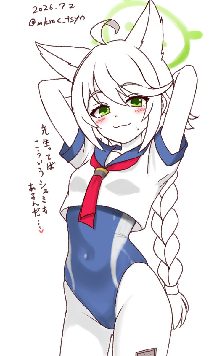 mkmc_tsyn's tweet photo. 競泳水着オトギ　セラ服を添えて https://t.co/lh4CLUR2um