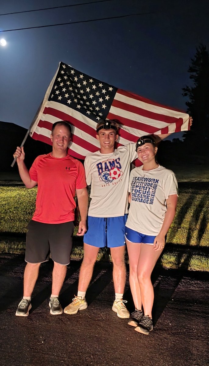 WillClimie2426's tweet photo. Last night was such an incredible experience. It was an honor to be able to carry the American Flag for part of our 13.7 mile segment run through Morrow County Ohio in the #relayforAmerica American flag journey across the USA from San Francisco to Washington DC!!! https://t.co/EltWvWP1Aq