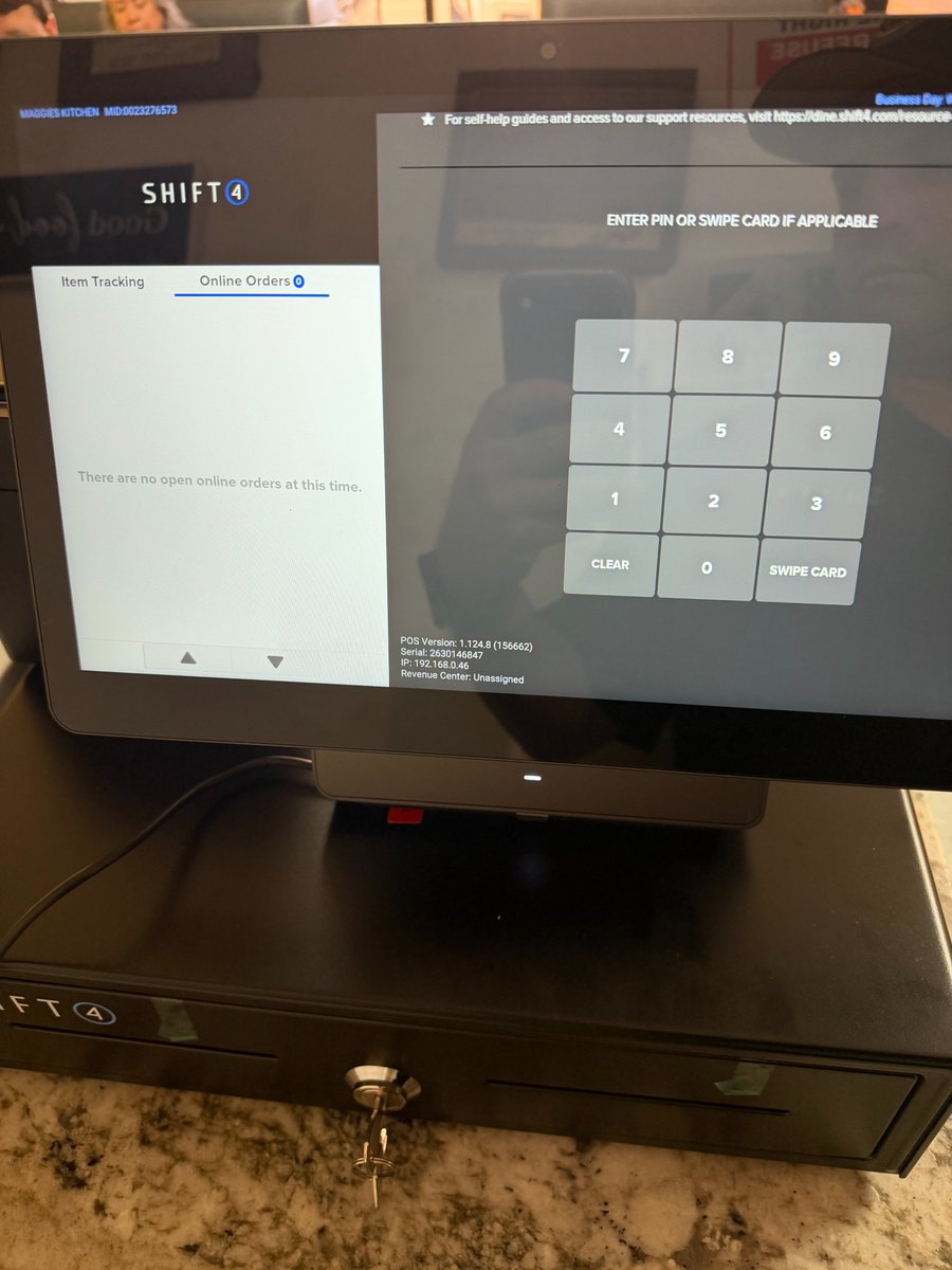 calocaShift4's tweet photo. Installed Shift4 POS Dine In at MAGGIES KITCHEN,PRESCOTT VALLEY, AZ
@Shift4 https://t.co/Wojo3huUhe