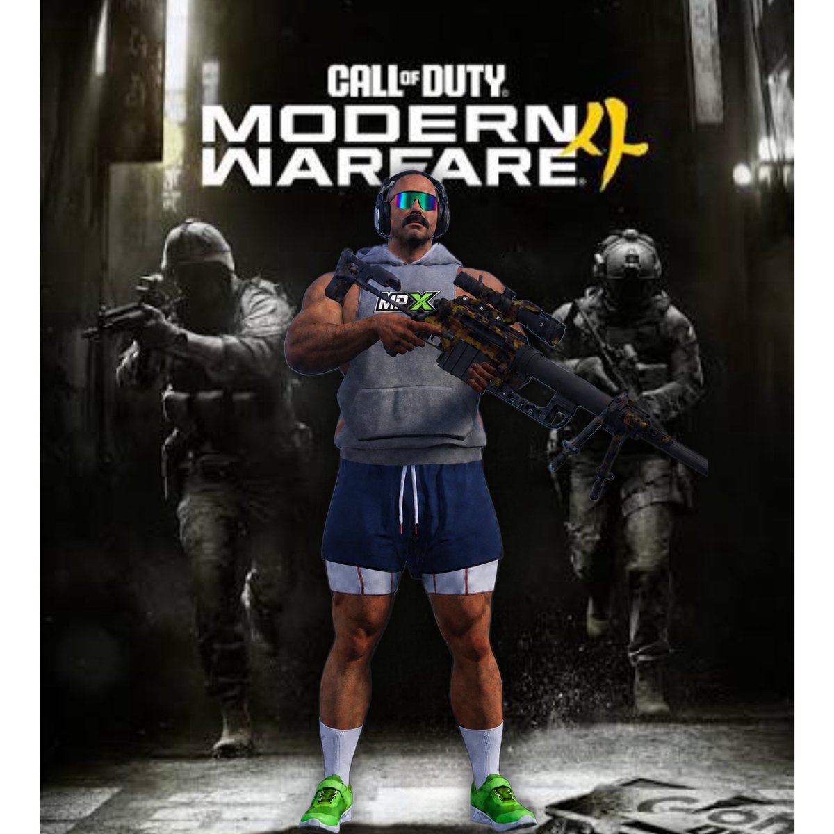 its_jayso's tweet photo. @CallofDuty If this specific skin isn’t featured on the cover or included in the game, I won’t buy it! 

By the way, which option would you prefer, @MPX_Player? https://t.co/rPGvK4Z7U7