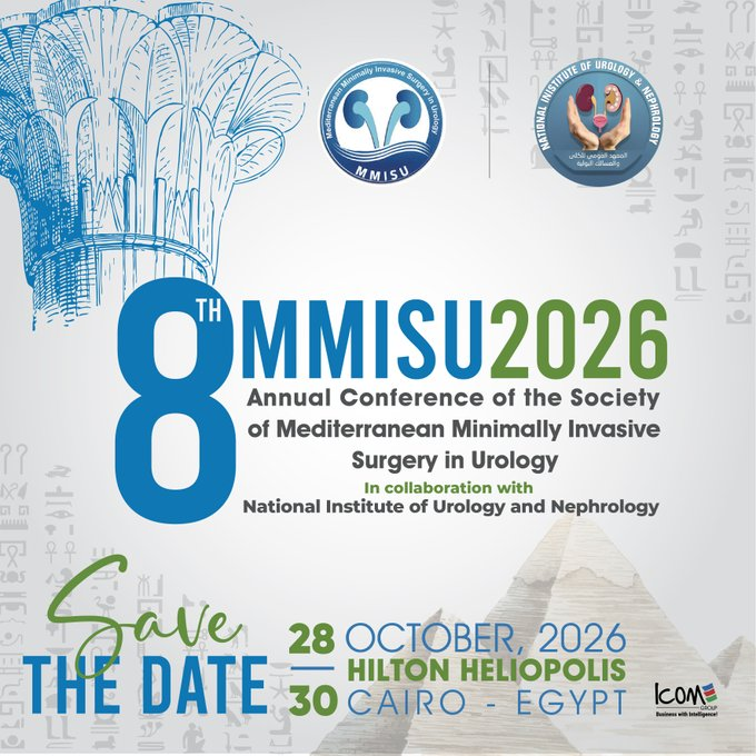 UTJeditor's tweet photo. Save the Date!  
The 8th MMISU 2026 is coming
✨Join leading experts in minimally invasive surgery in urology for three days of innovation, expertise, and collaboration.
📷28–30 October 2026 https://t.co/EeWqS42hU5