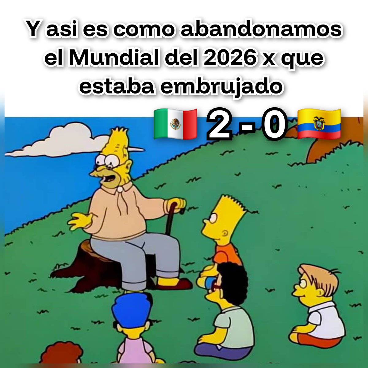 Garfia_s's tweet photo. Los Ecuatorianos en un par de Años @SoySimpsonito https://t.co/pXA3ZpAXnm