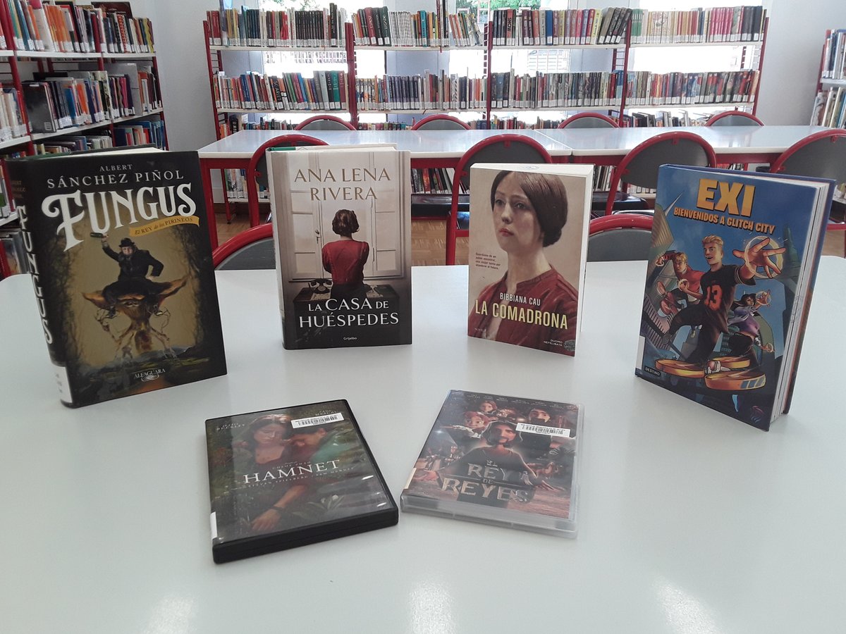 rbmgetafe's tweet photo. Julio, verano y muchas #NovedadesEnLaBiblio https://t.co/O2NjvsmfZb