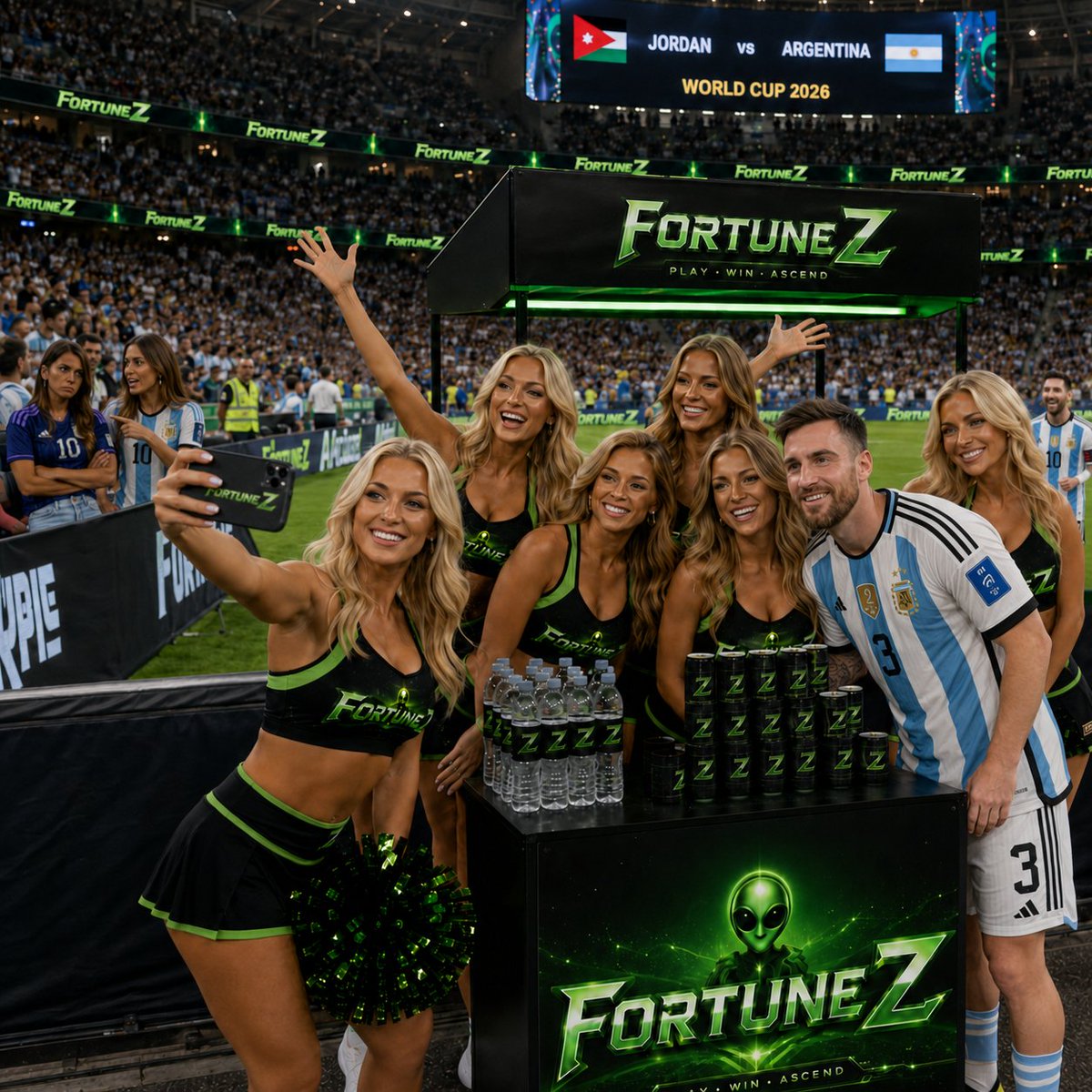 FortuneZnet's tweet photo. When the selfie game is hotter than the pre-match odds. 🤳⚽

Pick your side, place your bet.
And let the World Cup drama begin on FortuneZ.

👽🎰
https://t.co/utrWdTII67 https://t.co/6wBme8HB8d