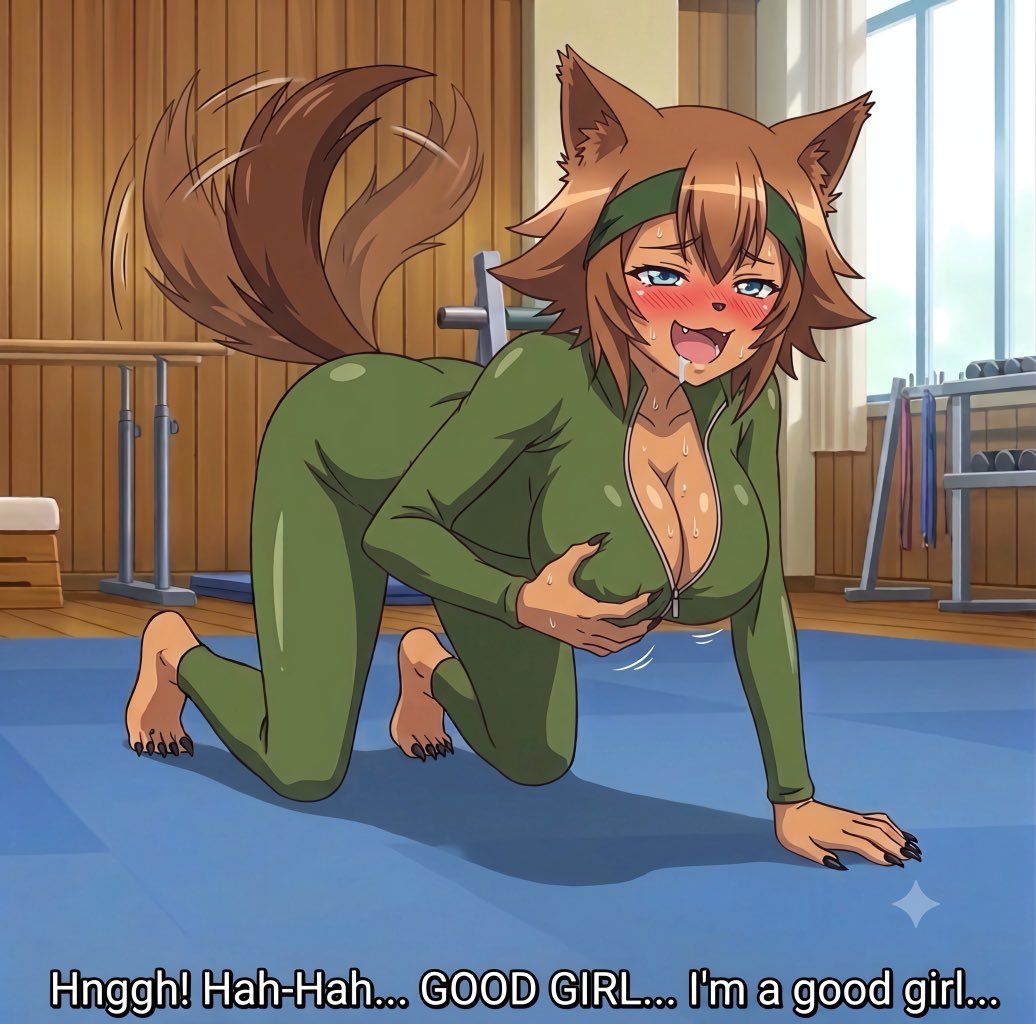 LustPoltDog's tweet photo. “I’m a horny needy good girl~” 👅💦 https://t.co/CdNrTOT7vS