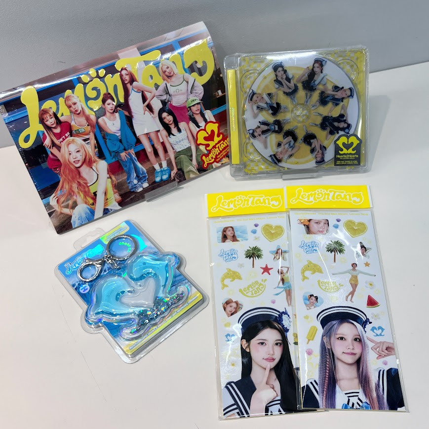 Hearts2Hearts さんのThe 2nd Mini Album【#LemonTang】好評発売中