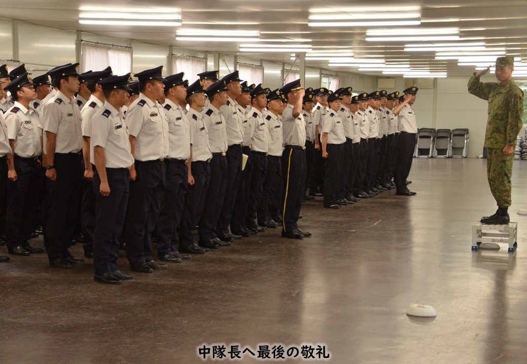 t*g様 o920 44-43 執行会任務部隊 思い出①】 第323共通教育中隊が、見送り行事を行いました！ 同期の絆
