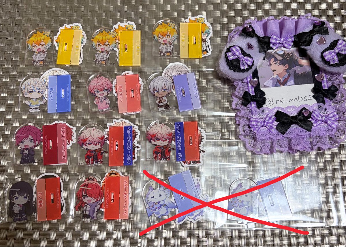 rei_melos2's tweet photo. 【交換 譲渡】にじさんじ チョコエッグ2

꒰ 求 ꒱ IDカードの方 または 定価+送料
꒰ 譲 ꒱ 画像参照

⚠️初回プロカ必読
✧︎🚹譲渡の場合🚺同数纏めて
✧︎交換､譲渡ともに纏めて優先

お気軽にお声掛け下さいᐡᴗ͈ ᴗ͈ᐡ https://t.co/oQHeq1GwRQ