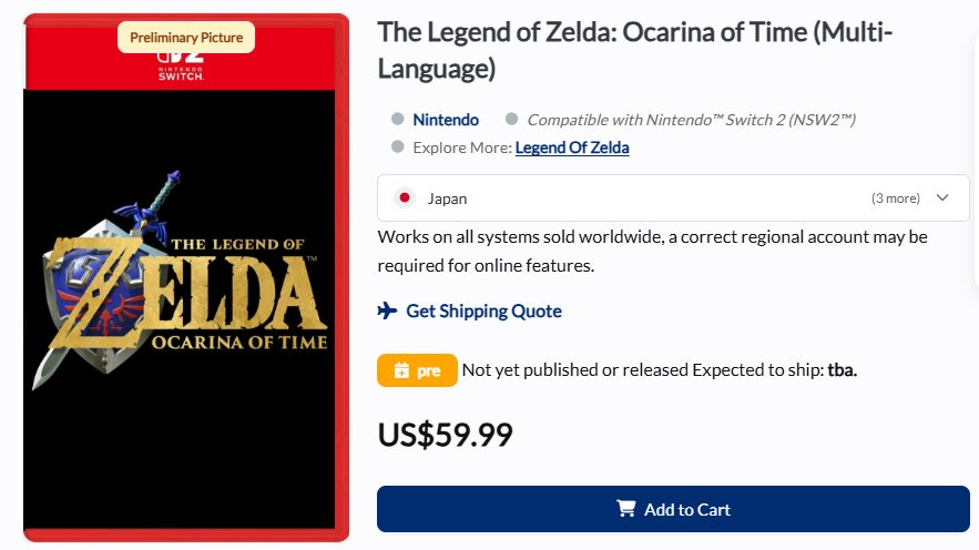 Uja_GAME's tweet photo. 59.99$???? 93,280원??? 게임칩 하나에 9만 3천 2백 8십 원??? 게임 칩 엄지손가락만한 신작도 아니고 리메이크인데 구만삼천이백팔씹원? 거의 10만원???????????????????? https://t.co/TnW6W3Hiqy