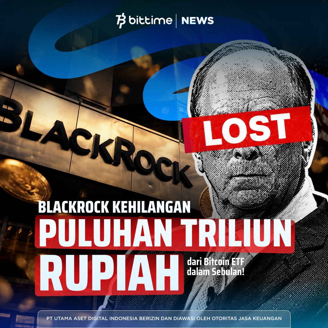 bittimexchange's tweet photo. ๐จ Institusi mulai kabur dari Bitcoin?
US Spot Bitcoin ETF mencatat outflow terbesar sepanjang sejarah di Juni 2026.
Gimana Bittimers. Bearish, atau justru peluang buy the dip?
#Bittime #Blackrock #EtfSpot https://t.co/lur25wEyGB
