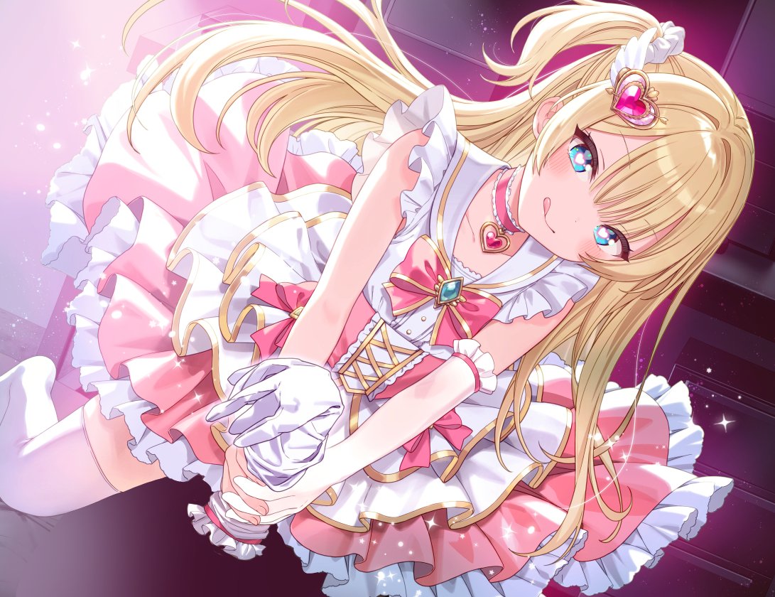 nananananahush1's tweet photo. 手袋〇〇〇をしてくれる魔法少女
---------------
★問題：〇〇〇の中に入る言葉を答えよ https://t.co/KXSZr4zEWM