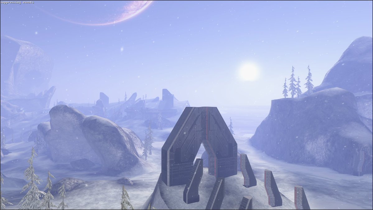 RejectedShotgun's tweet photo. Permafrost's full release next week is going to have some serious visual upgrades.

The current Beta version isn't taking advantage of Halo 3's lighting at all. https://t.co/943hAL0rNt