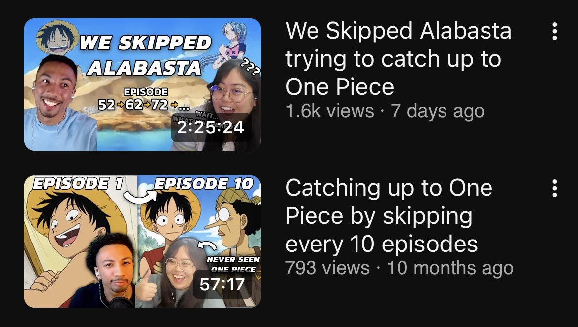 TheMJDoctor's tweet photo. @unonumero_56 Like seriously, what is the point of this? If you’re skipping episodes, then why bother watching it? Filler I can understand, if you strictly want to keep it to the main canon stuff, but this is ridiculous. https://t.co/gDONkjsgG4