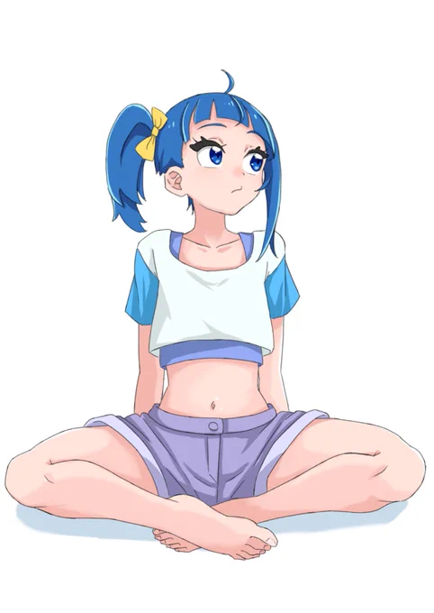 胡座をかくソラちゃん(再掲)