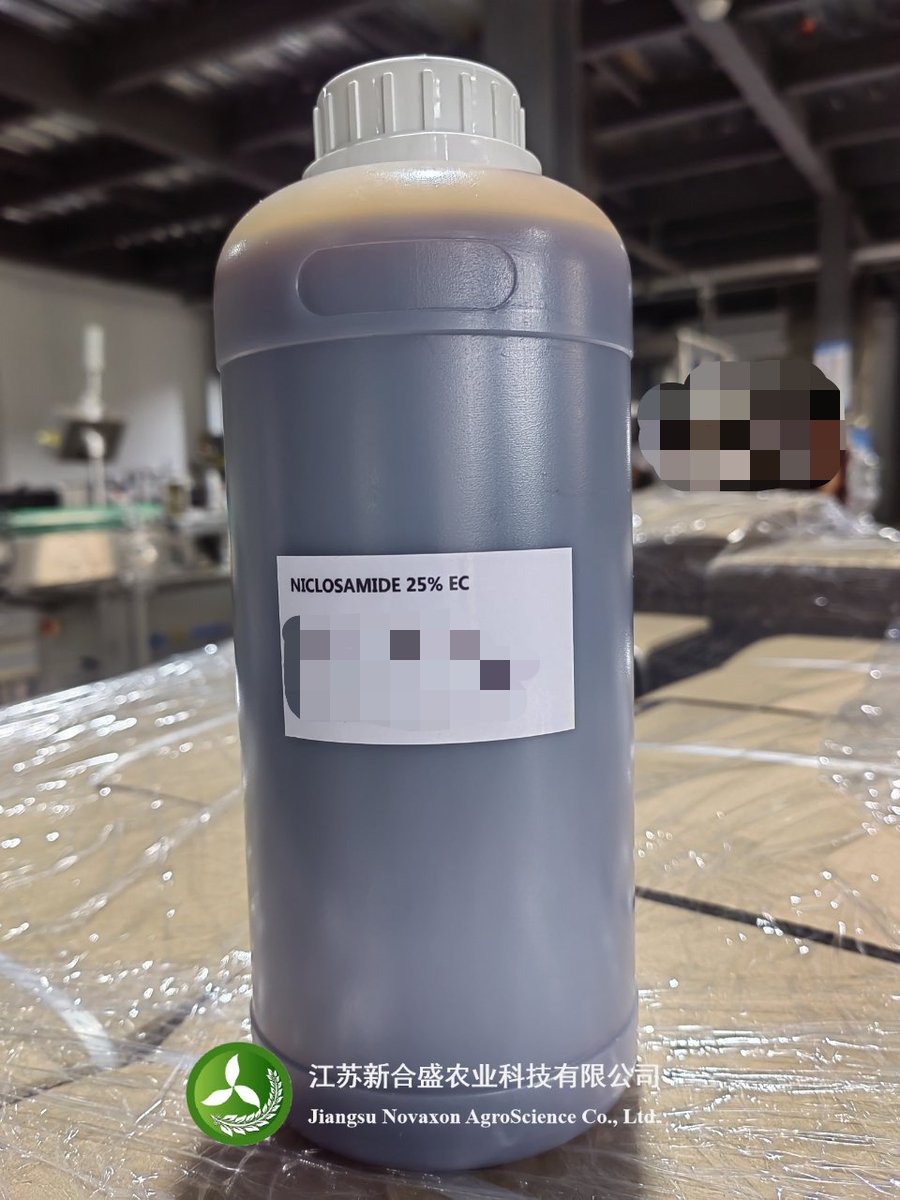 NovaxonAgro's tweet photo. 【NovaxonAgro·Product】

· Customization

Insecticide EC 🐛

250g/L Niclosamide

Packed in 1L bottle.

Destination: Southeast Asia (Philippines)

Please feel free to contact us if you you have any requirements.

#pesticides #agroscience #agriculture #factory #Novaxonagro https://t.co/qgqldebiQ8