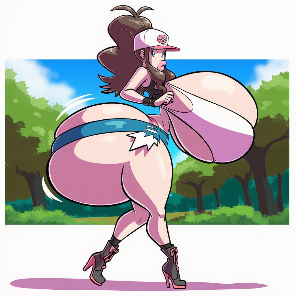 AiBlimpExploder's tweet photo. Hilda is thinking about going a few sizes up https://t.co/s861HnPBzz