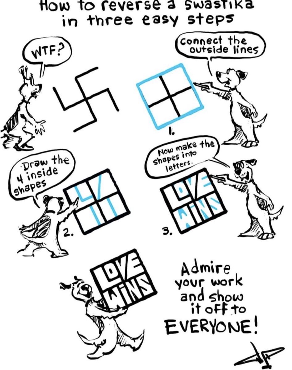 Meyermacht's tweet photo. Kleine Kunstlehrstunde? Eine gute Methode, um Schmierereien zu entfernen.

-Netzfund- https://t.co/mLLD10f6j9