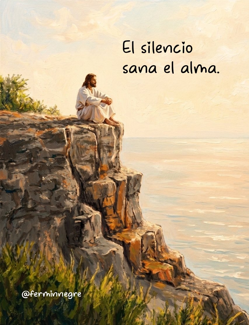 ferminnegre's tweet photo. La fe crece en el silencio y la oración... https://t.co/cUi7h0s2EW