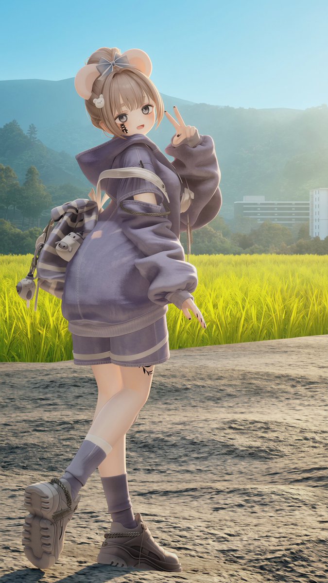 ruku_96VRC's tweet photo. まろふぃ˙˚ʚ🧸ɞ˚˙
裏画面でうに亭いじってる時スクワットなりがちよね

#Milfy3D #ミルフィ
#PINKPUDDING_CLOTHES https://t.co/ycjvkyCQqJ