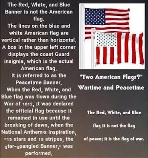 iontecs_pemf's tweet photo. @DanScavino Vertical stripes on the US flag is a very big deal, as it is the peace flag (when the blue is removed). To my knowledge the US has never flown this flag since 1776 because we've always been occupied. Peace in this world is a fiction.
https://t.co/zba7OWkQGt https://t.co/jwyDYOypwJ
