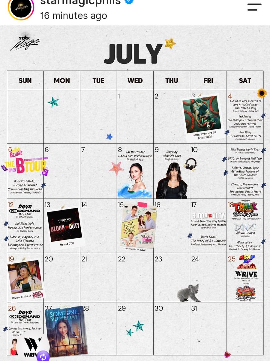 babykols's tweet photo. My girl is booked and busy😍 after ng afterglow concert my Megaworld, ilolo siya w/ Blood Vs. Duty cast this July 17😍

#KoletteMadelo https://t.co/Bqc38Y43Jt