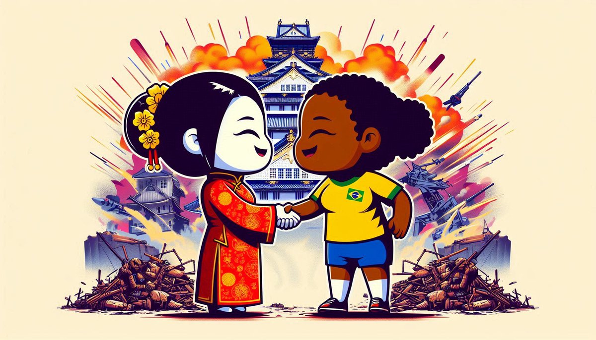 babywhitemonkey's tweet photo. Burn the Japanese Imperial castle down..

long live brazil x china Win-Win relationship !! https://t.co/WedMveaP02