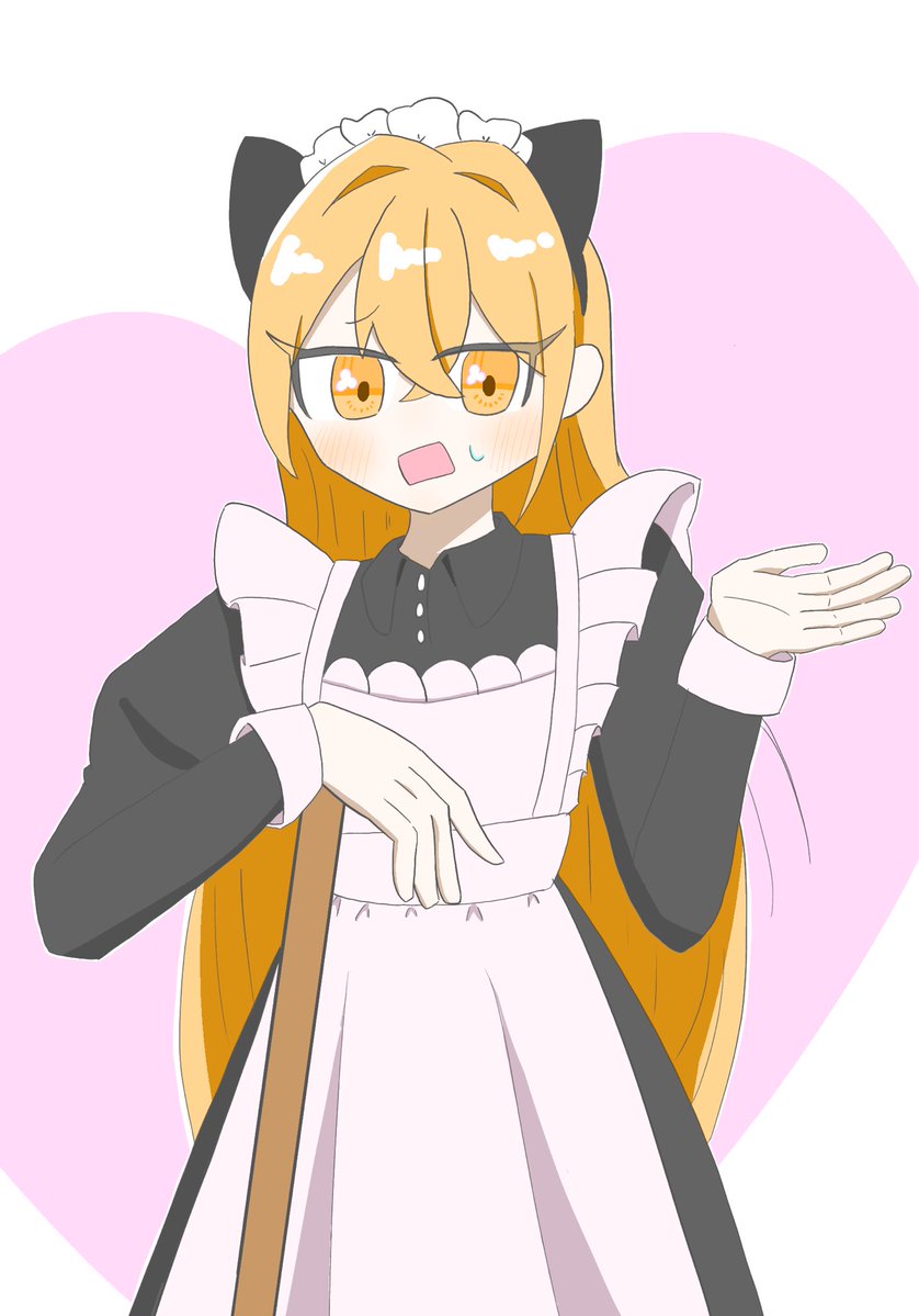 minatsu0412's tweet photo. メイド唐音ちゃんに怪訝な顔されてぇなぁ
#100カノファンアート https://t.co/4ncjCOhohz