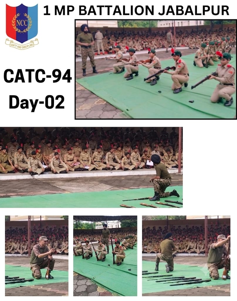 XIMJabalpur's tweet photo. @NccDteMPCG @HQ_DG_NCC XIDAS -Xavier's Campus is proud to host future leaders. https://t.co/c6yIDvxliQ