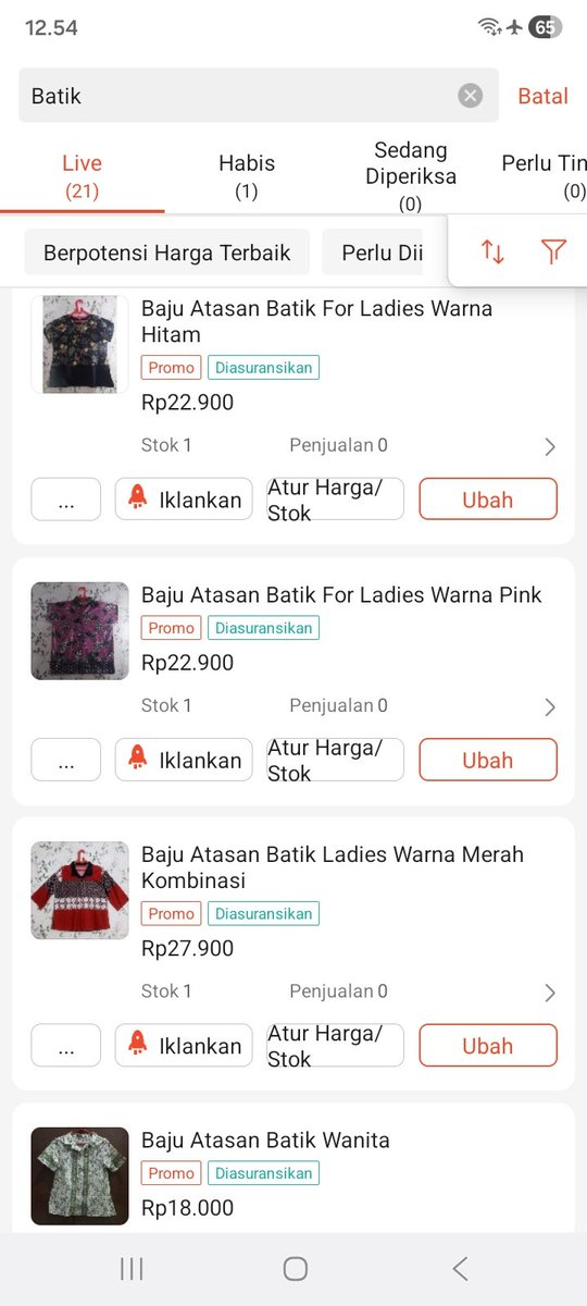 DyslexiaTraders's tweet photo. Batik👚 Ladies👩🦰🧏♀️ Murah & Bagus. Harga Di Bawah 30 Ribu🤑 Yuk Checkout🛒:
https://t.co/YOAlR8OuWD
#siang #panas #dollar #batikmurah https://t.co/FYzJzgYqhb