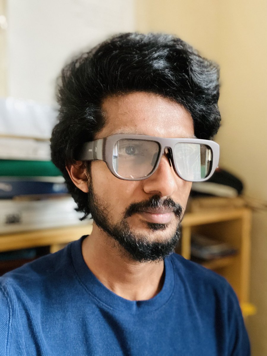 rohildev's tweet photo. Smart glasses are finally going mainstream, unlike when I entered the space 9 years ago.

In 2020, I built fully standalone AR glasses. Then I built one of the first ultra-portable Spatial Computers and a Spatial OS designed for productivity. We were simply too early.

We even received an acquisition offer from one of the world’s largest PC companies. Unfortunately, the deal fell through after both sides spent 6 months on it because of some tricky Indian regulations. Happy to share the story if people are interested.

I paused hardware and started building the first Canvas AI Workspace, Nimo Infinity.

Now it’s time to come back with Glasses + AI.

Below are actual working products, not AI...