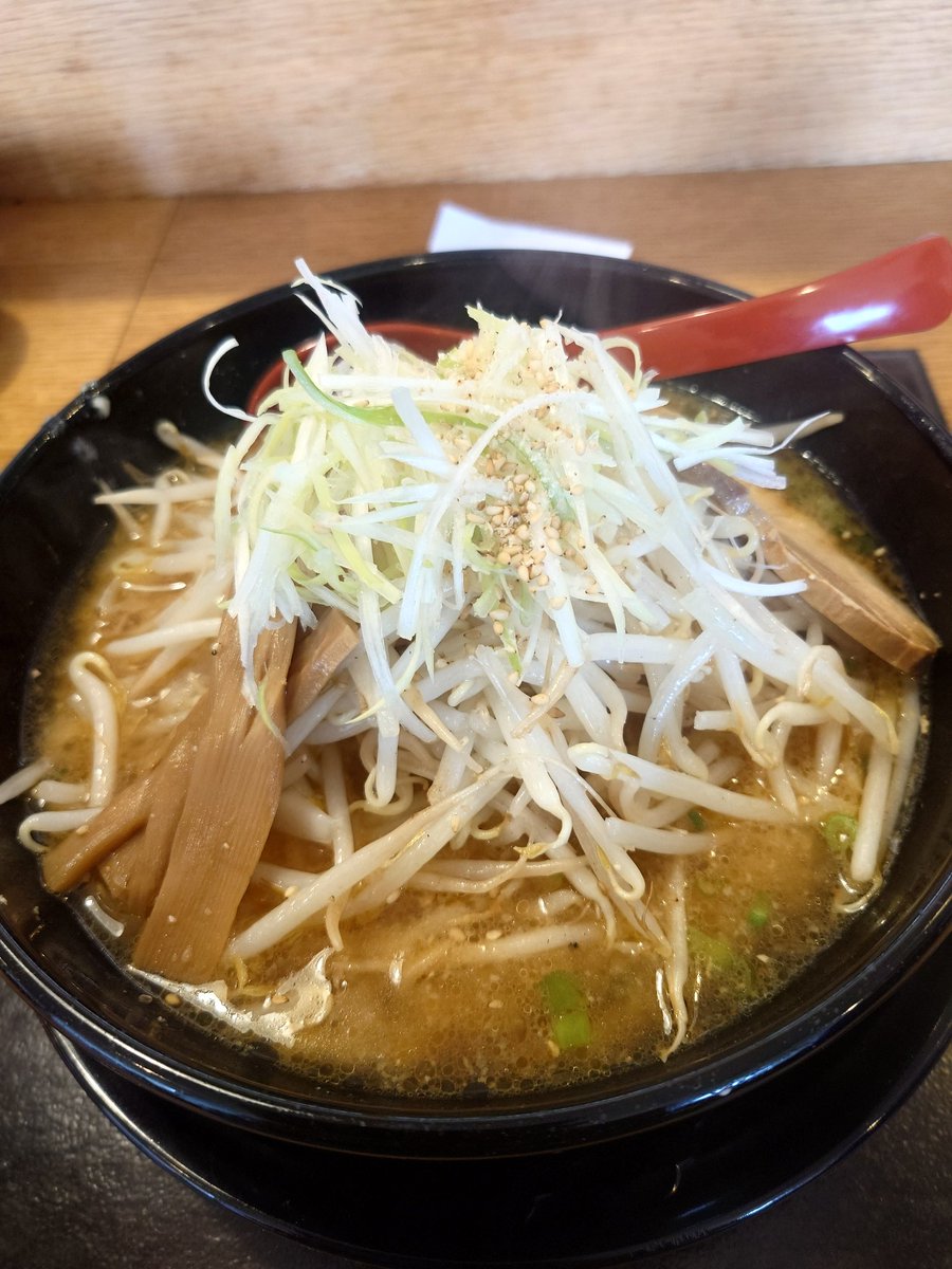 tocchinn19367's tweet photo. ＃せん家  村田
＃味噌󠄀ラーメンtpモヤシ
場所柄か仙台ナンバーがチラホラいらっしゃいました😙 https://t.co/RJ1b5q95g7
